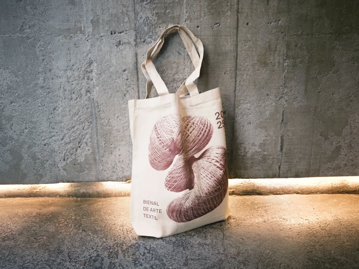 Bolsa de tela de la Bienal de Arte Textil
